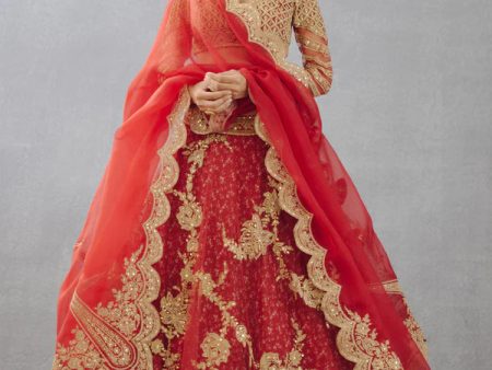 SINDOORI AROHI LEHENGA SET Hot on Sale