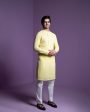 Lemon yellow Kurta set Sale