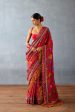 Dil Surkh Gazal Saree For Discount