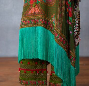 Dil Saaz Ava Kaftan Set Online Hot Sale