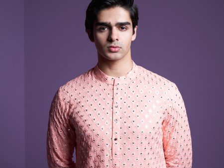 Coral kurta Set Sale