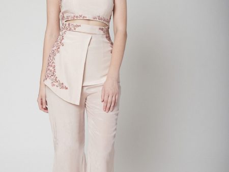 Peach Pink Tube Top and Pant Sale