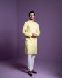 Lemon yellow Kurta set Sale