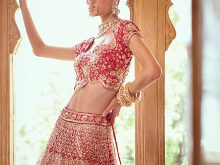 Dark Pink Lehenga Set Online Sale