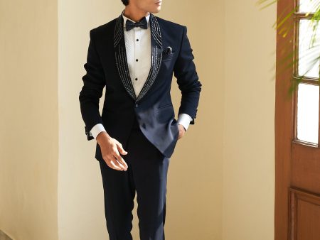 Cord Blue Tuxedo Online Sale