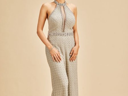 GREY JUMPSUIT Fashion