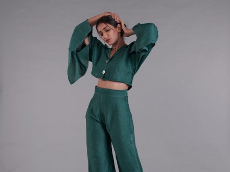 Asal Midnight Green Co-ord Set Online Hot Sale