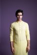 Lemon yellow Kurta set Sale