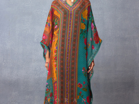 Dil Rang Aziya Kaftan Set Cheap