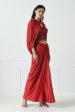 Red Indo Western Skirt Dress on Sale