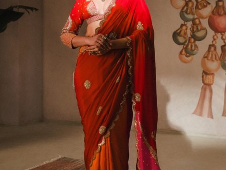 The Gulab Sherbet Saree For Sale