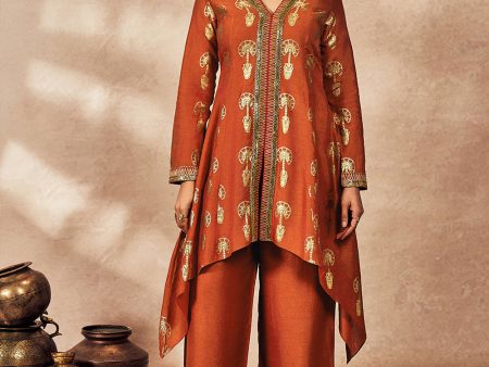 Rust Traveler S Palm Tunic Set Online