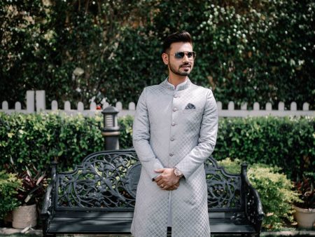 Arctic Pattern Sherwani Online