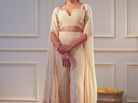 Ivory Sequin Kurta Sale