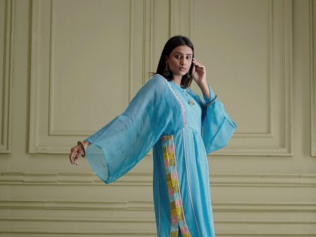 Aakar Blue Kurta Set Fashion