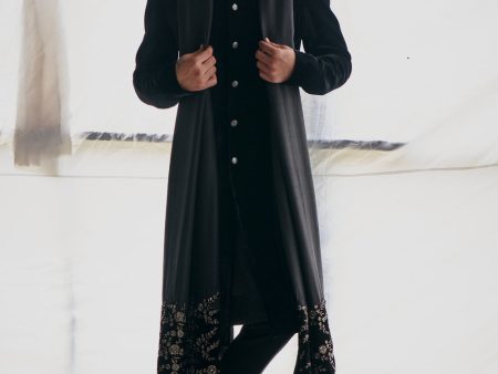 Black Velvet Sherwani Online Sale