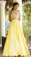 Yellow Summer Lehenga With Ruffle Dupatta - YELLOW For Cheap