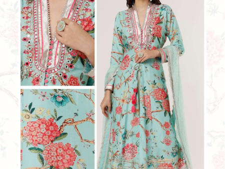 Kawal Jacket Style Kurta With Palazzo For Discount