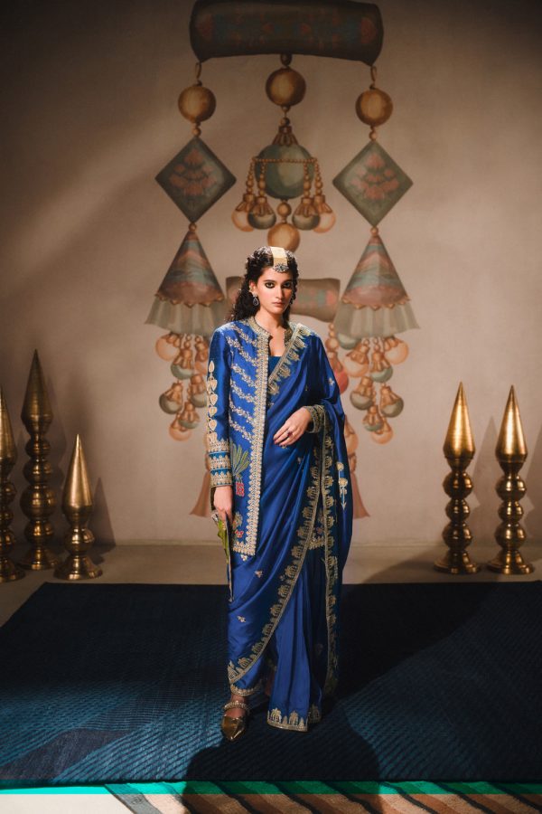 The Neel Bahar Saree on Sale