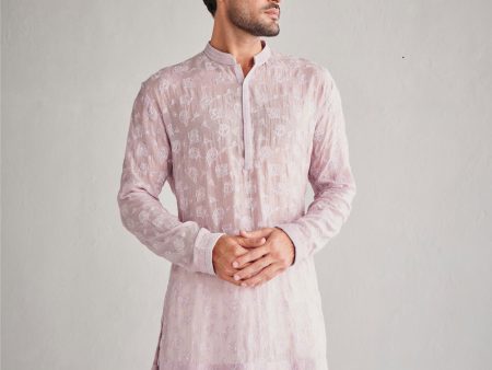 Lilac Rose Cutadana Kurta For Discount