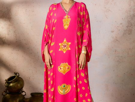 Pink Trinkets Kaftan For Cheap