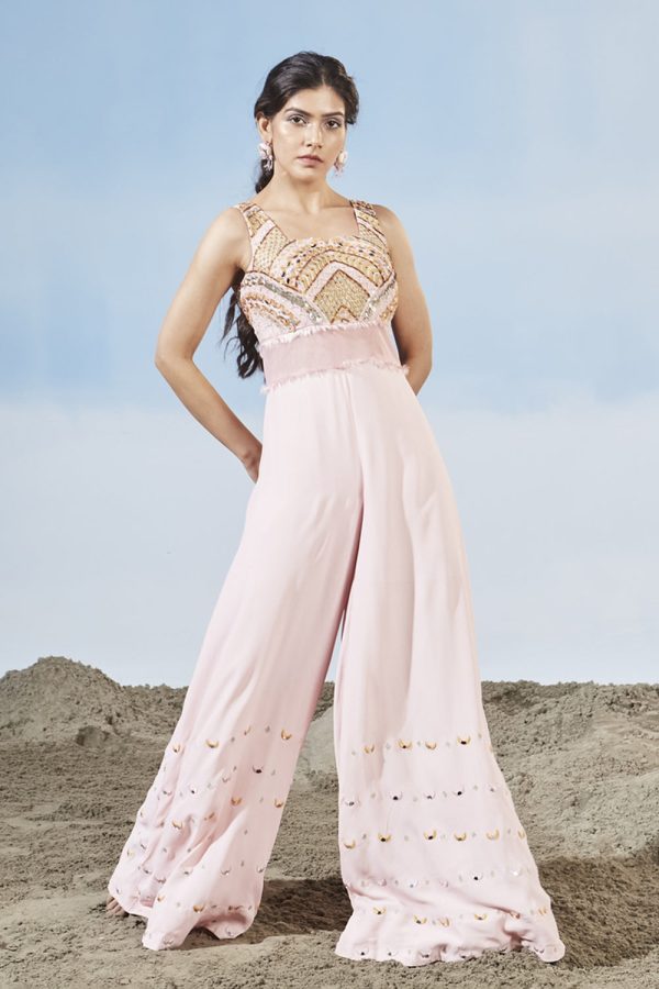 Pink Sunset Jumpsuit For Sale