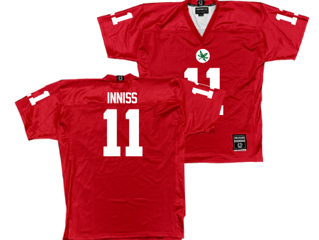 Ohio State Football Scarlet Jersey - Brandon Inniss | #11 Supply