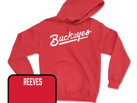 Red Wrestling Script Hoodie  - Klay Reeves Cheap