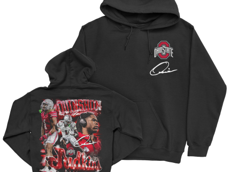 EXCLUSIVE RELEASE: Quinshon Judkins 90s Retro Black Hoodie Online Sale