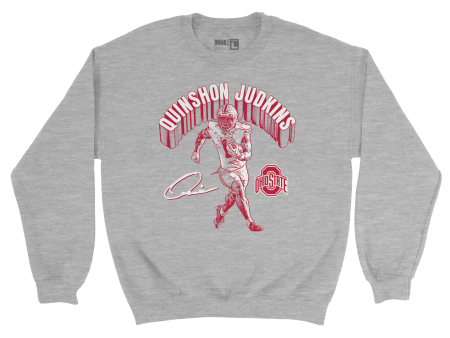 EXCLUSIVE RELEASE: Quinshon Judkins Classics Sport Grey Crew For Discount