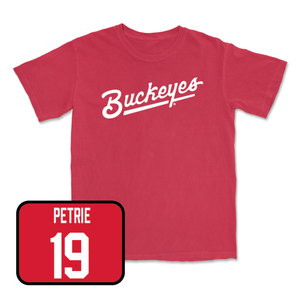 Red Women s Ice Hockey Script Tee  - Jordyn Petrie For Discount