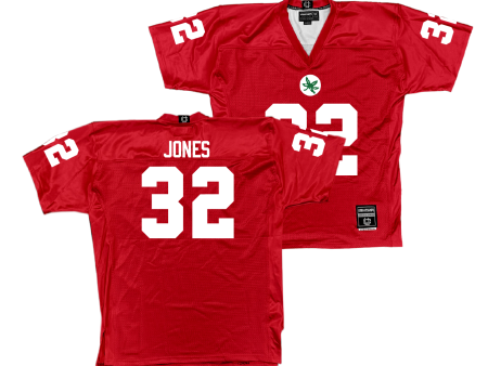 Ohio State Football Scarlet Jersey - Brenten Jones | #32 Online now