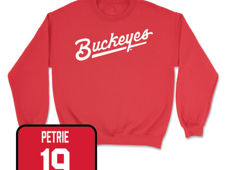 Red Women s Ice Hockey Script Crew  - Jordyn Petrie on Sale