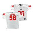 Ohio State Football White Jersey - Collin Johnson | #96 Fashion