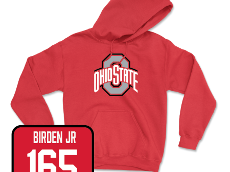 Red Wrestling Team Hoodie  - e’Than Birden Jr Sale