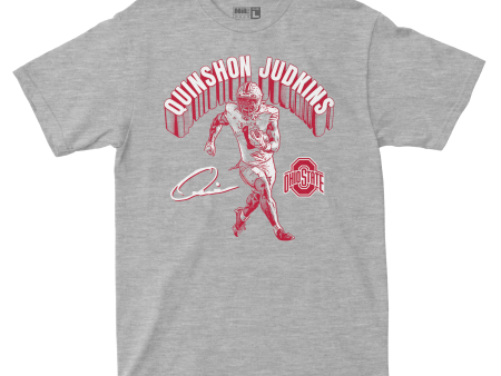 EXCLUSIVE RELEASE: Quinshon Judkins Classics Sport Grey Tee Online