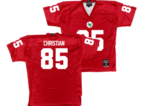 Ohio State Football Scarlet Jersey - Bennett Christian | #85 For Sale